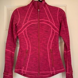 Cherry Pink/Red Lululemon Define Jacket